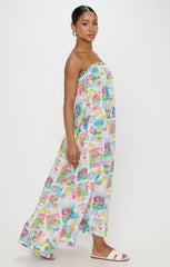 Around The World Maxi Dress ~ Amalfi Coast Linen