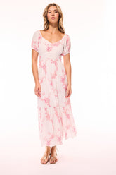 Angie Upcycled Cotton Midi Dress