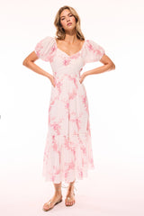 Angie Upcycled Cotton Midi Dress