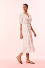 Francilla Cotton Midi Dress