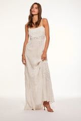 Lucina Cotton Maxi Dress