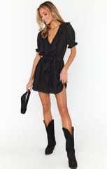 Marissa Dress ~ Black Voile