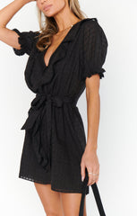 Marissa Dress ~ Black Voile