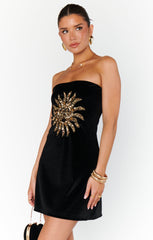 On My Way Dress ~ Sun Sequins Velvet