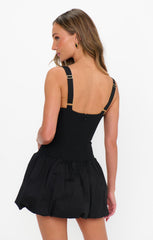 Marlo Mini Dress ~ Black