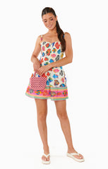 Dixie Mini Dress ~ Rainbow Reef