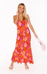Uptown Slip Dress ~ Maui Mai Tai