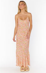 Uptown Slip Dress ~ Beachy Blossom