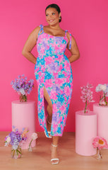 Willow Midi Dress ~ Garden Party Girly