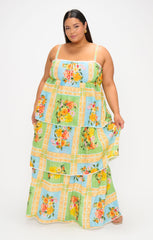 Peyton Midi Dress ~ Country Bouquet