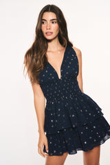 Soira Celestial Cotton Mini Dress