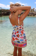 Dixie Mini Dress ~ Rainbow Reef