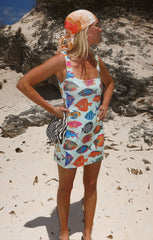 Lets Go Mini Dress ~ Rainbow Reef Sequins