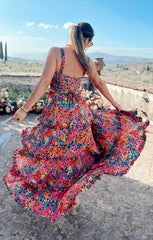 Lady Corset Dress ~ Garden Glow Luxe