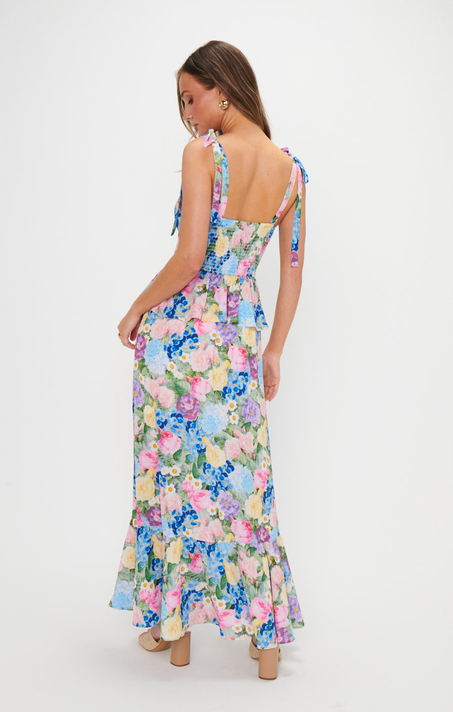 Paxton Midi Dress ~ Flower Shop