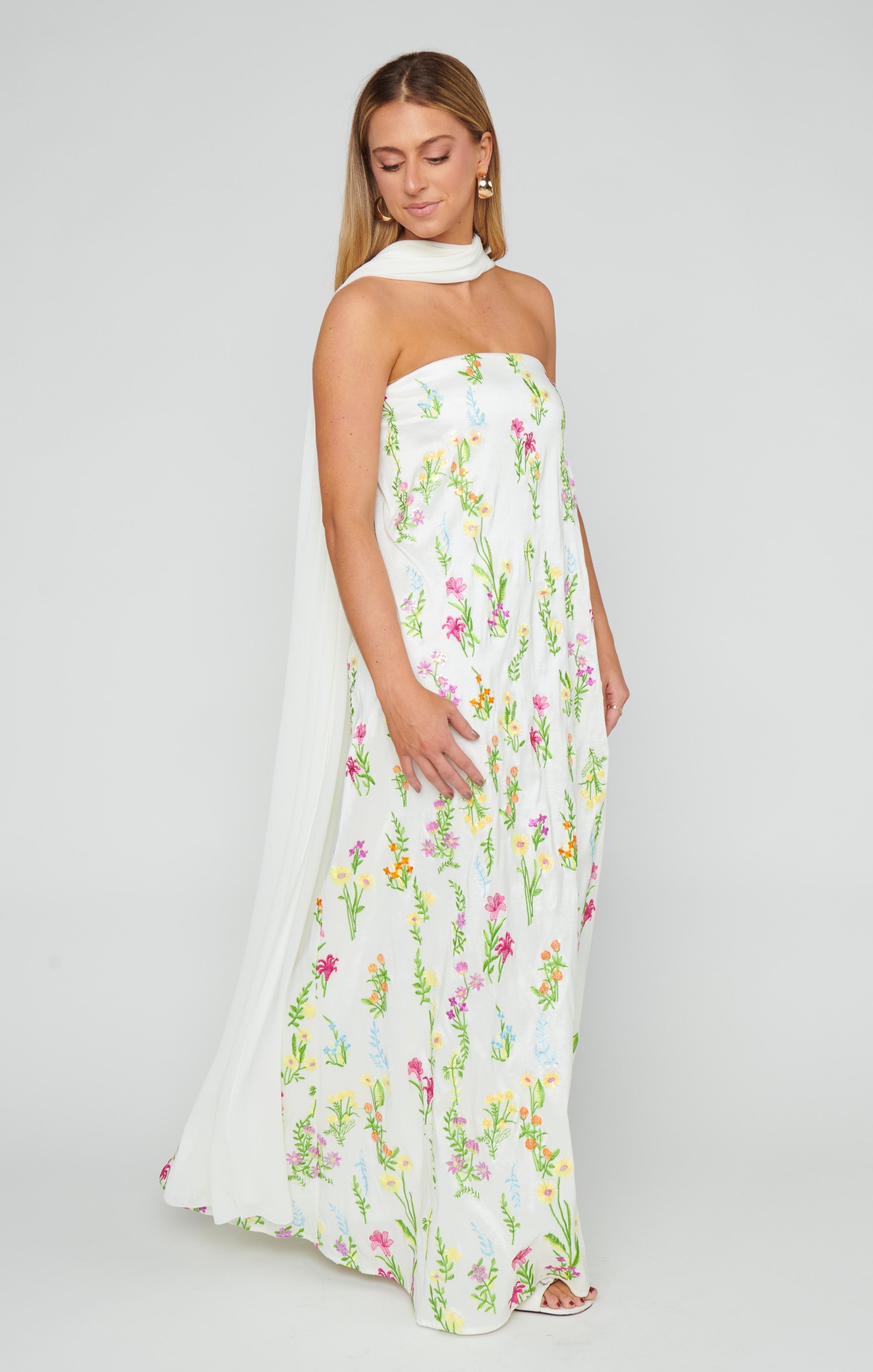 Riley Maxi Dress ~ Ethereal Sequins