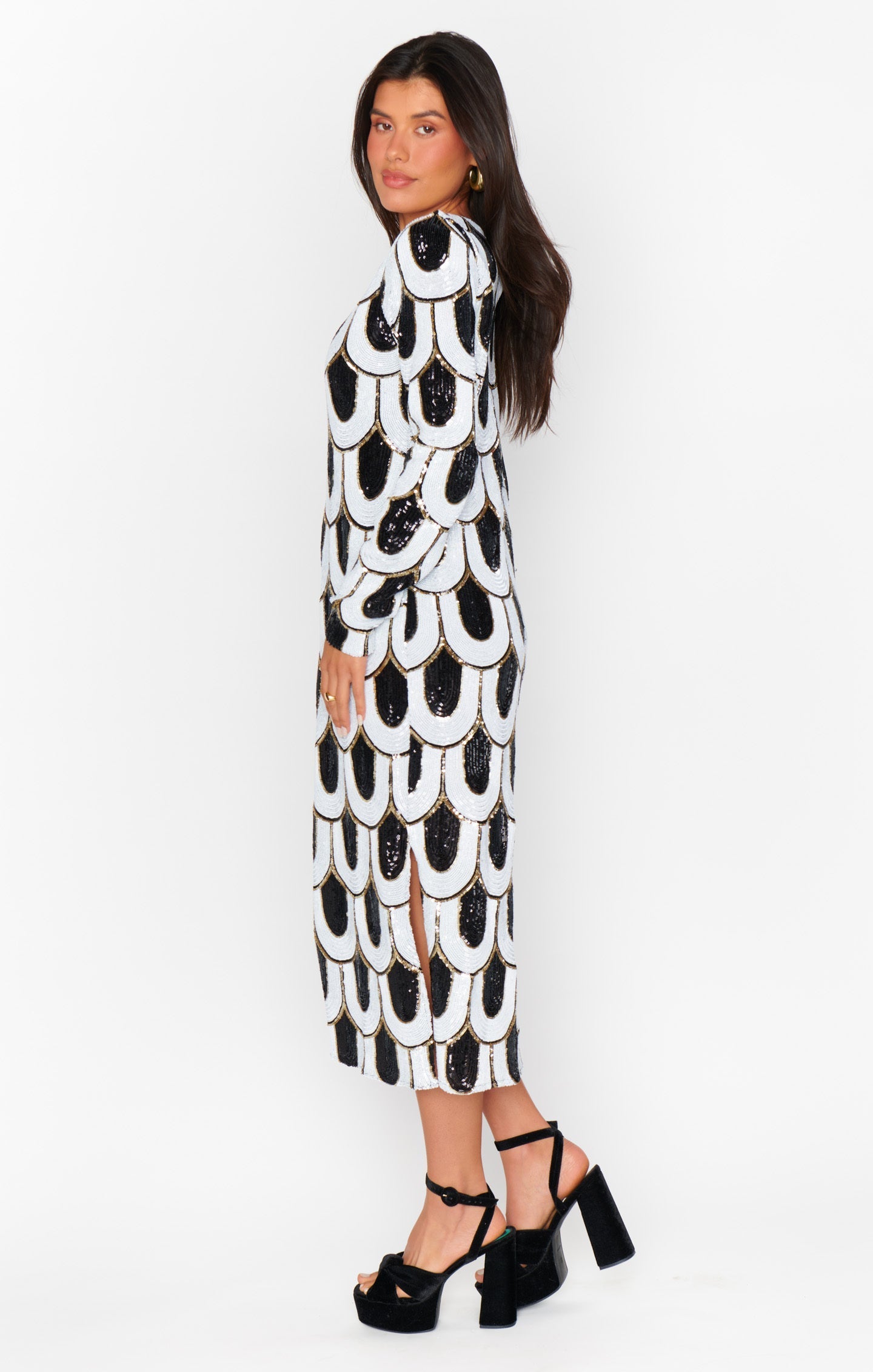 Maddison Dress ~ Art Deco Sequins