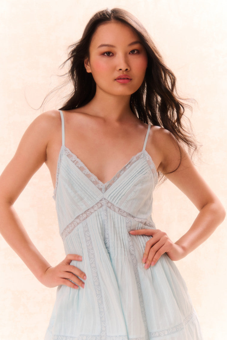 Docila Upcycled Cotton Mini Dress