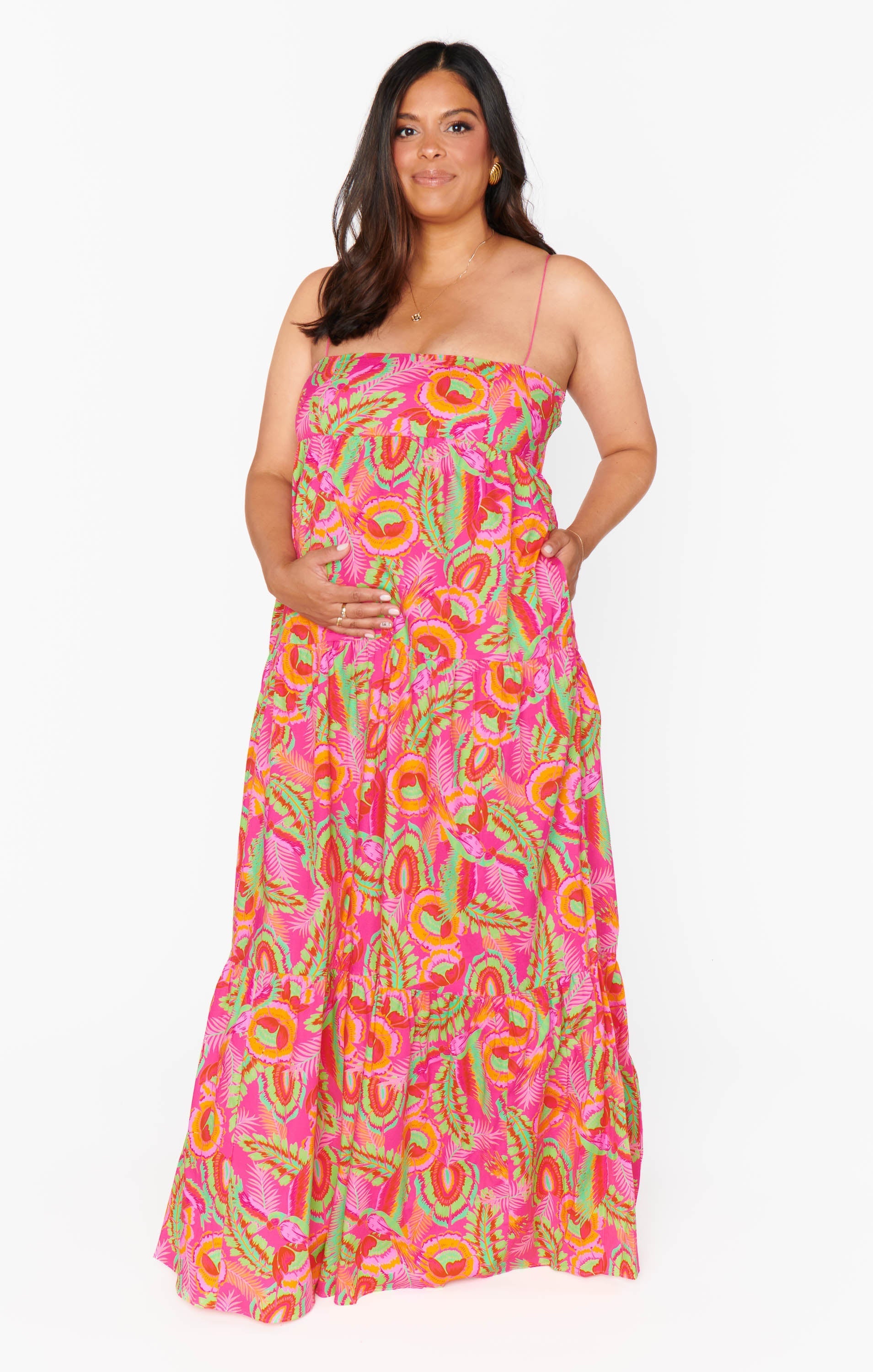 Long Weekend Maxi Dress ~ Paradise Palms