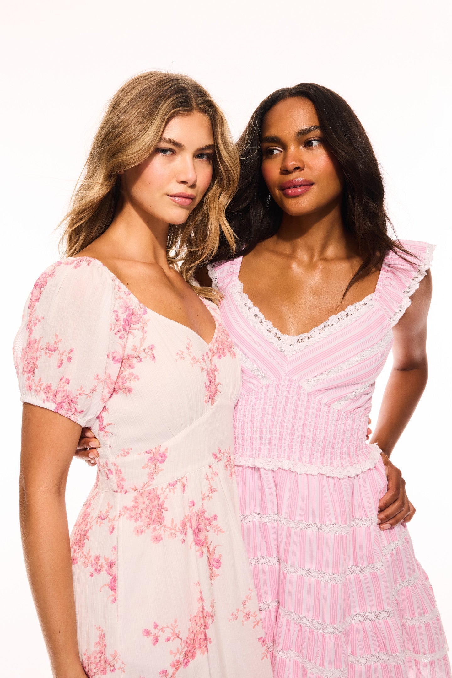 Angie Upcycled Cotton Midi Dress