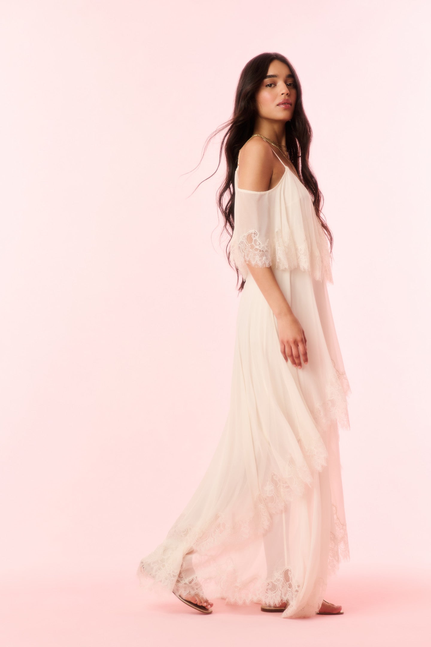 Annavelle Silk Chiffon Maxi Dress