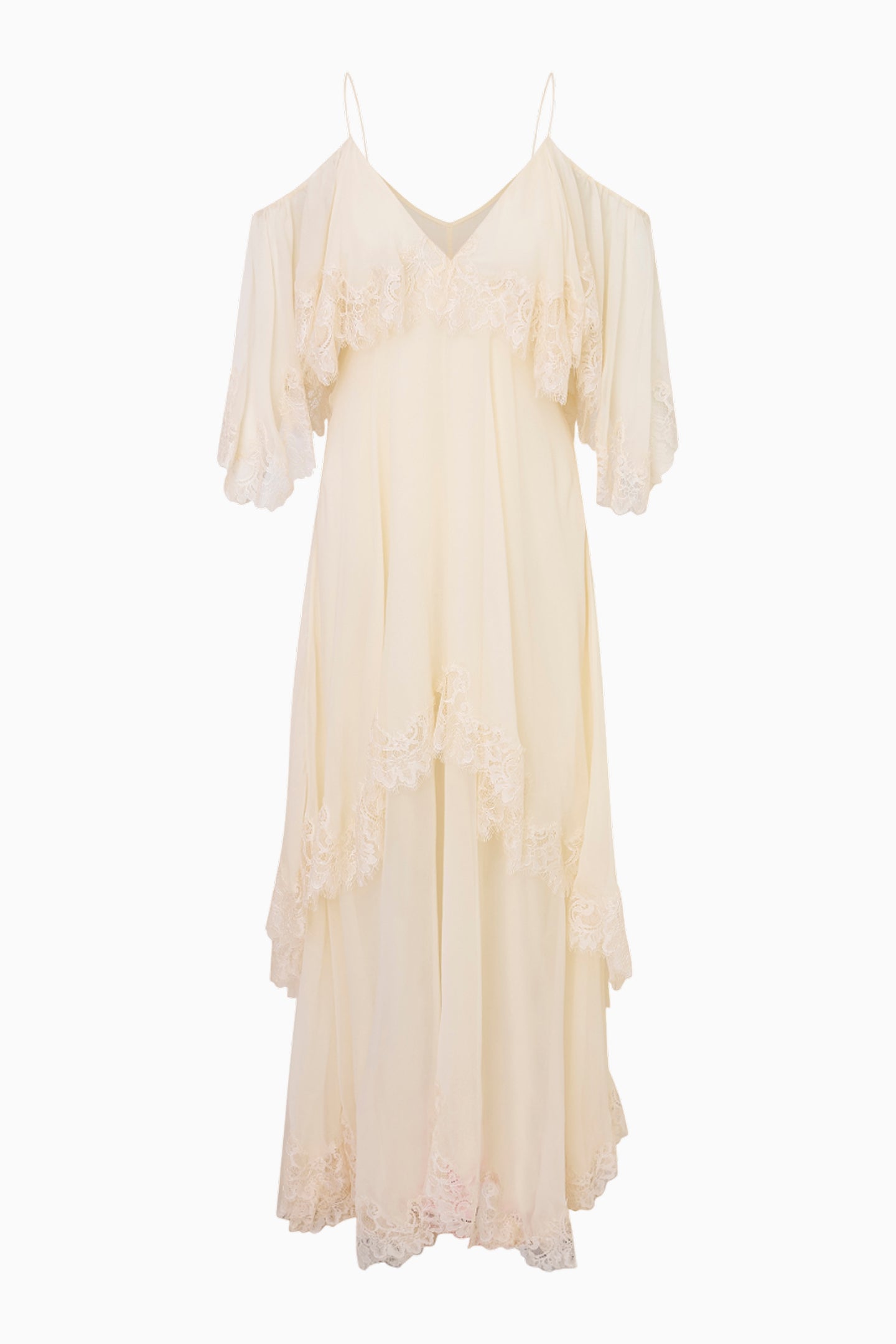 Annavelle Silk Chiffon Maxi Dress