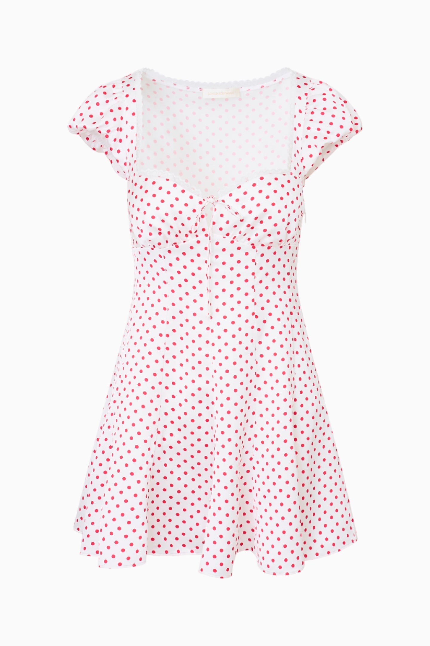 Avine Polkadot Mini Dress