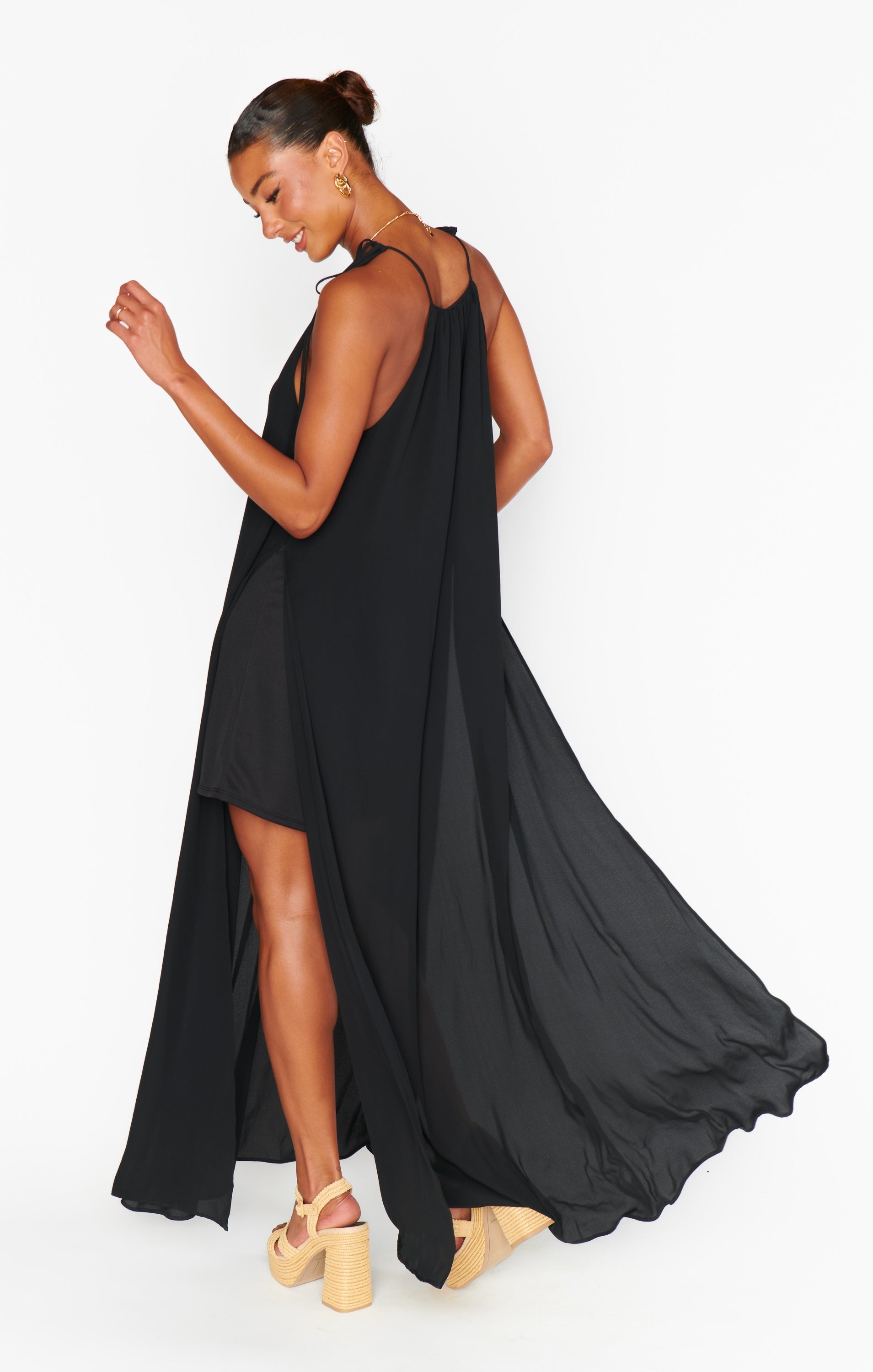 Rochester Maxi Dress ~ Black