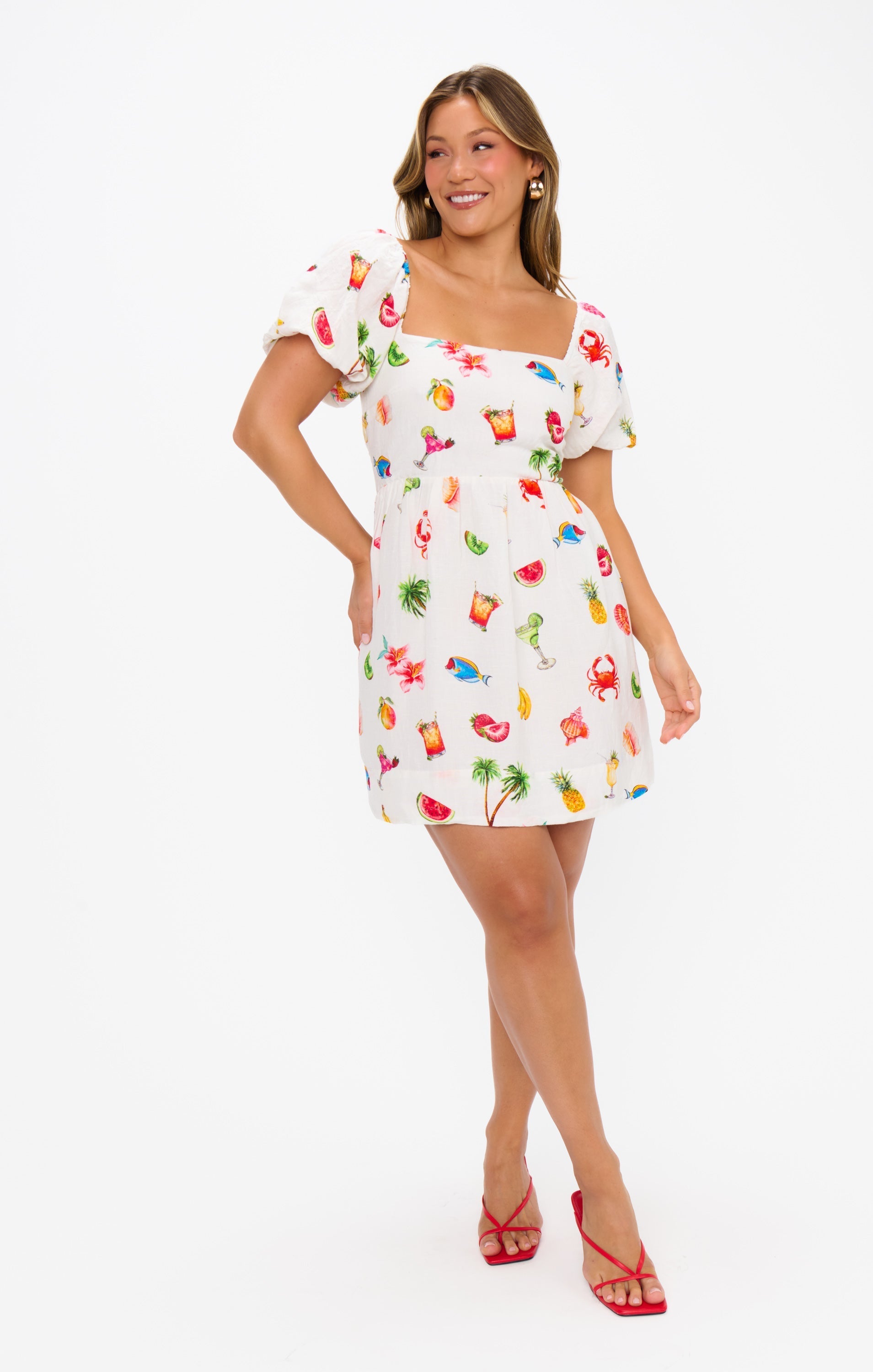 Sightseeing Mini Dress ~ Island Icons