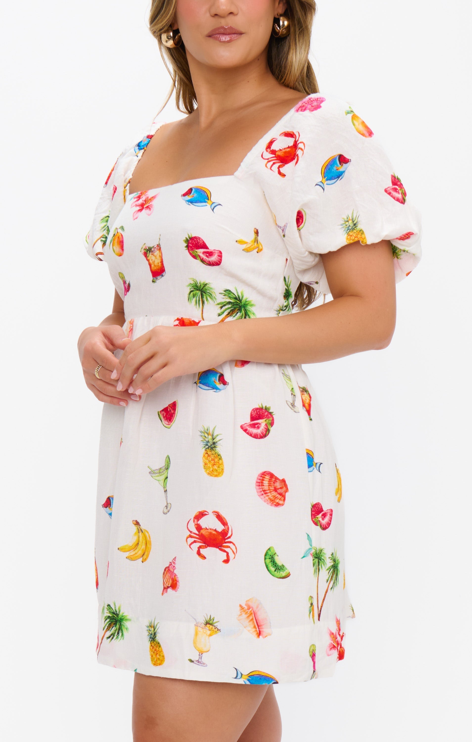 Sightseeing Mini Dress ~ Island Icons