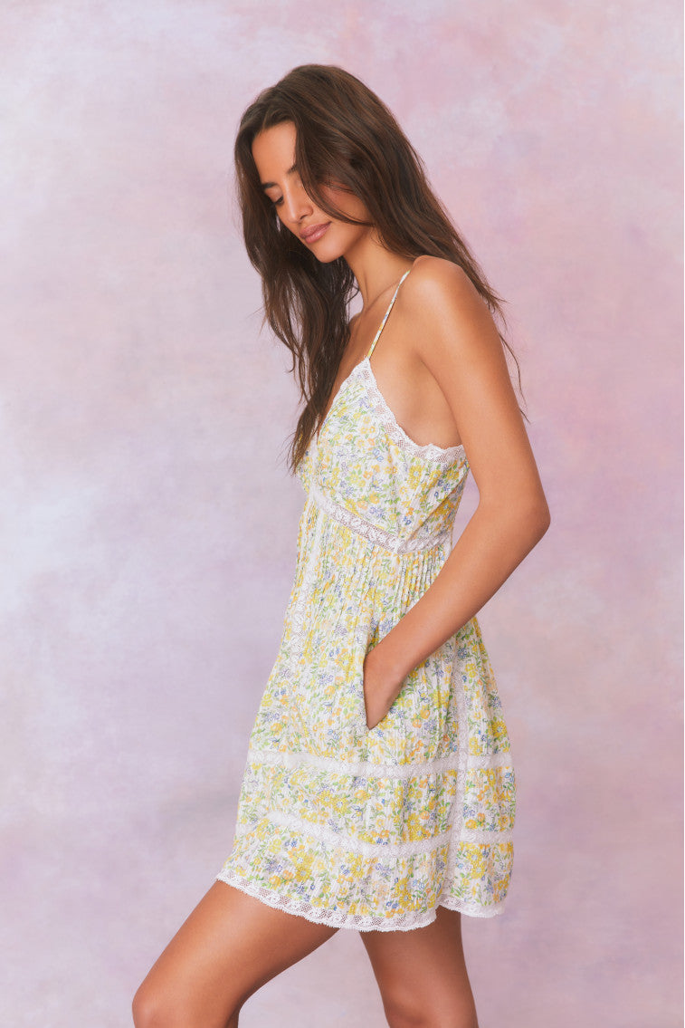 Docila Upcycled Cotton Mini Dress