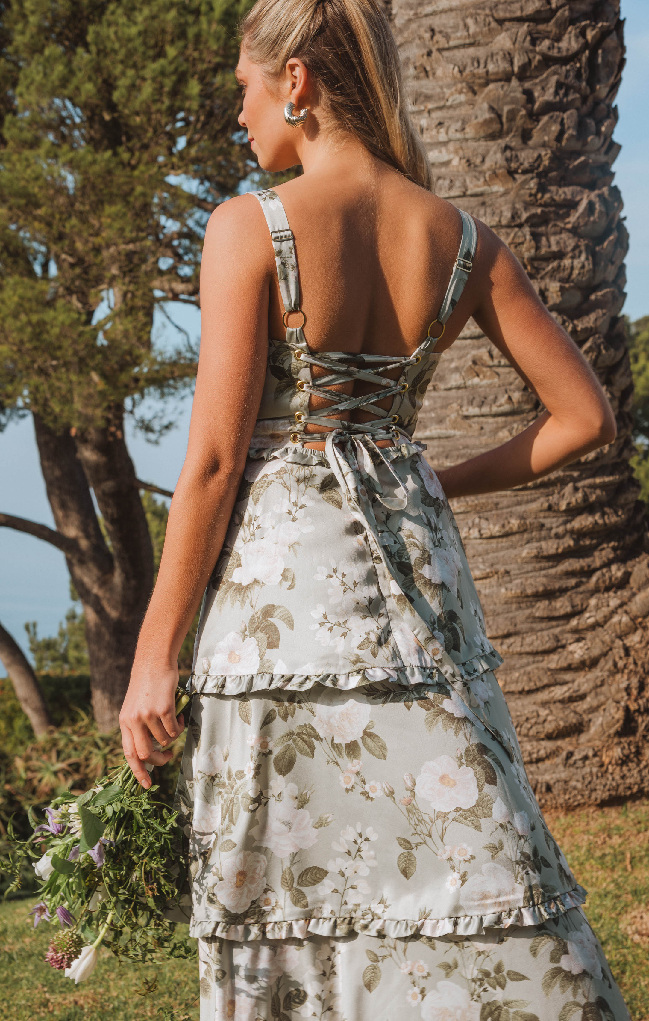 Lady Corset Dress ~ Secret Garden
