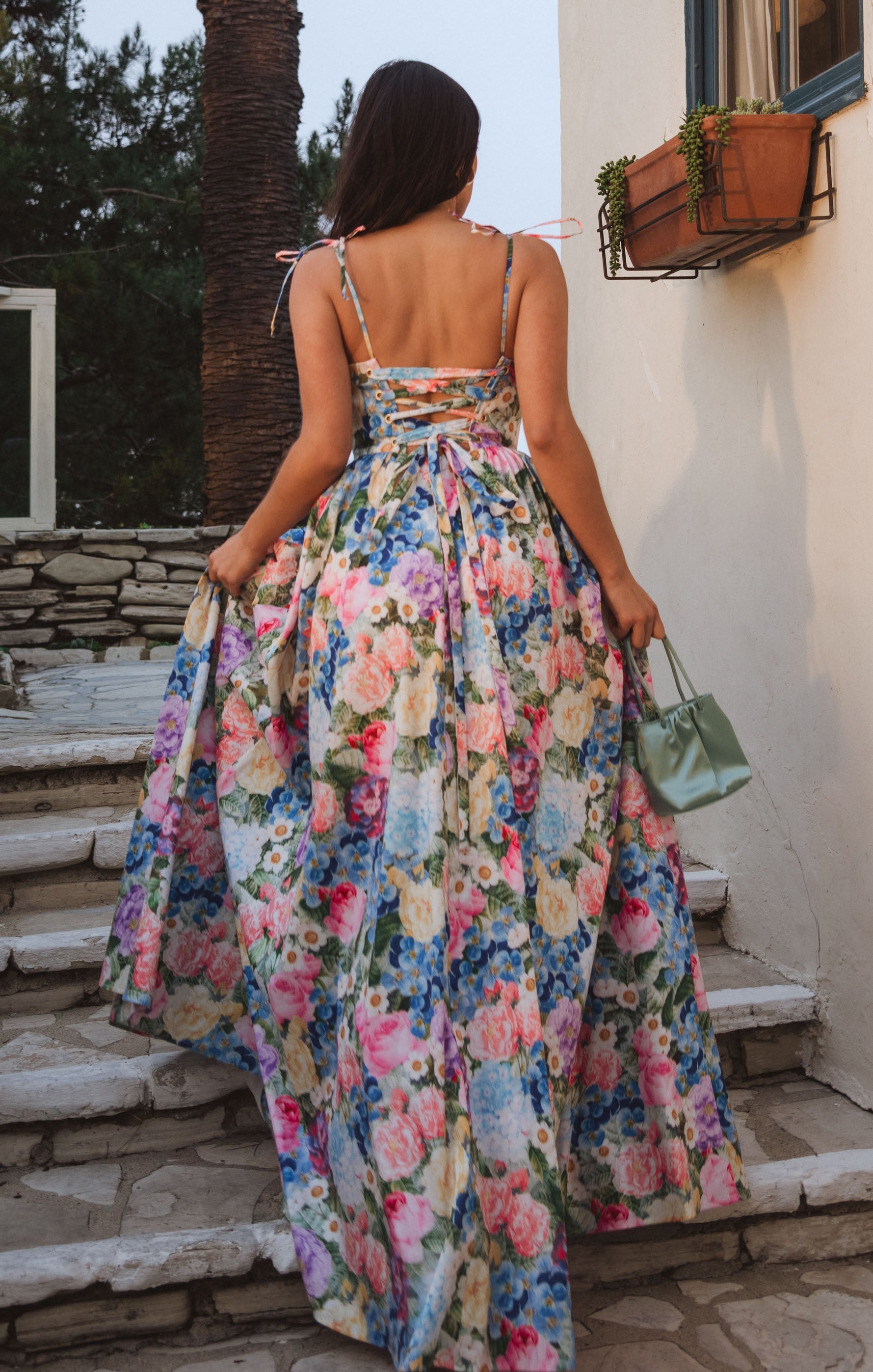 Juliet Maxi Dress ~ Flower Shop