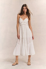 Esilda Heritage Cotton Midi Dress