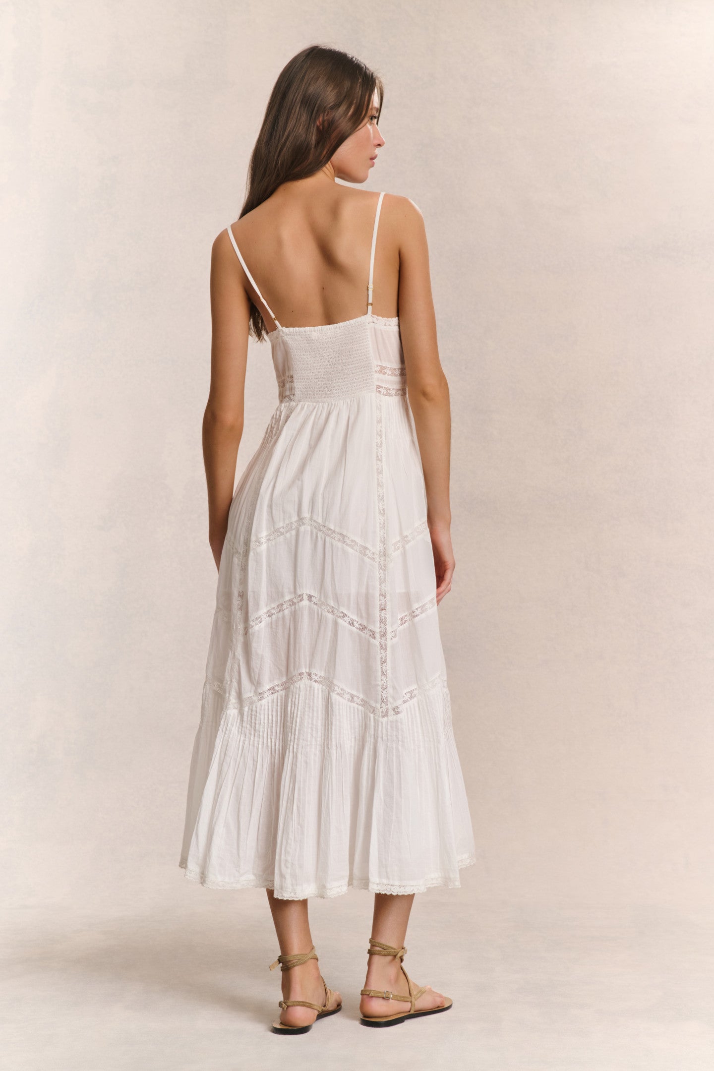 Esilda Heritage Cotton Midi Dress