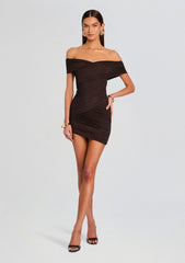 Deniz Mesh Mini Dress
