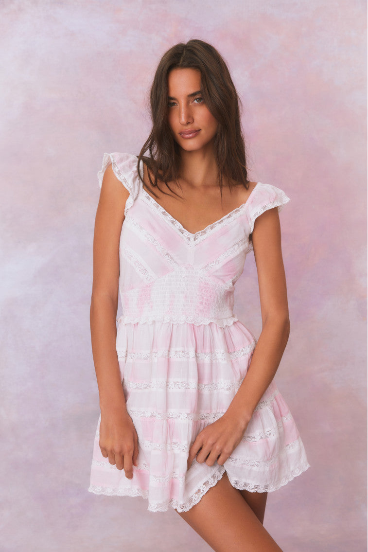 Finny Upcycled Cotton Mini Dress