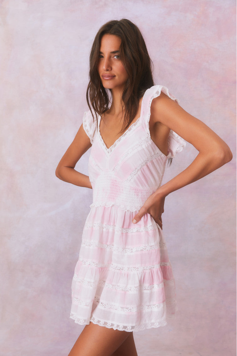 Finny Upcycled Cotton Mini Dress