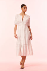 Francilla Cotton Midi Dress