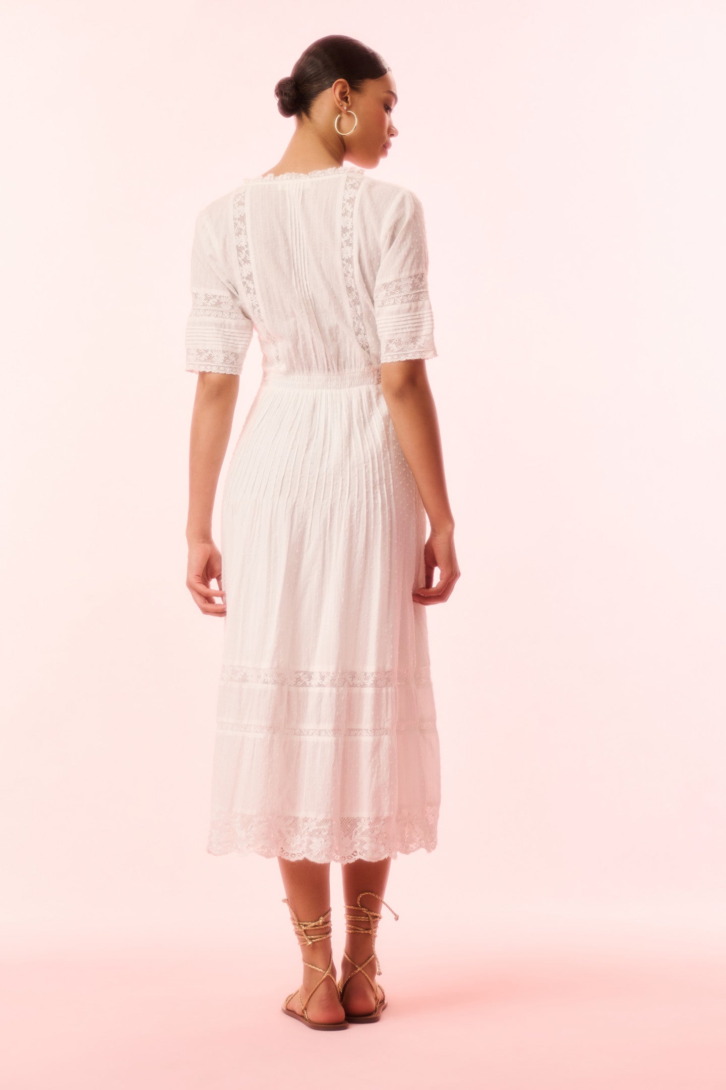 Francilla Cotton Midi Dress