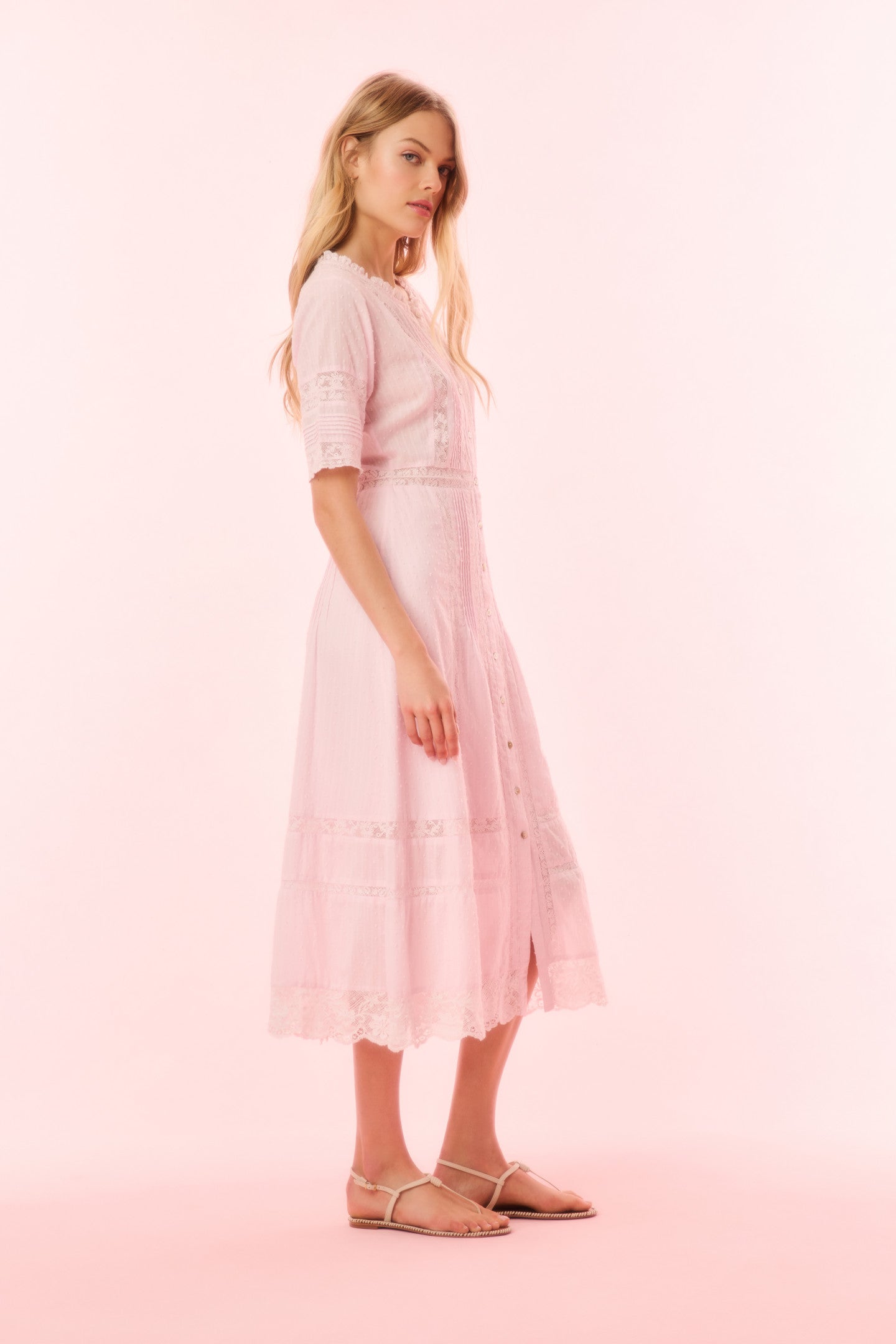 Francilla Cotton Midi Dress