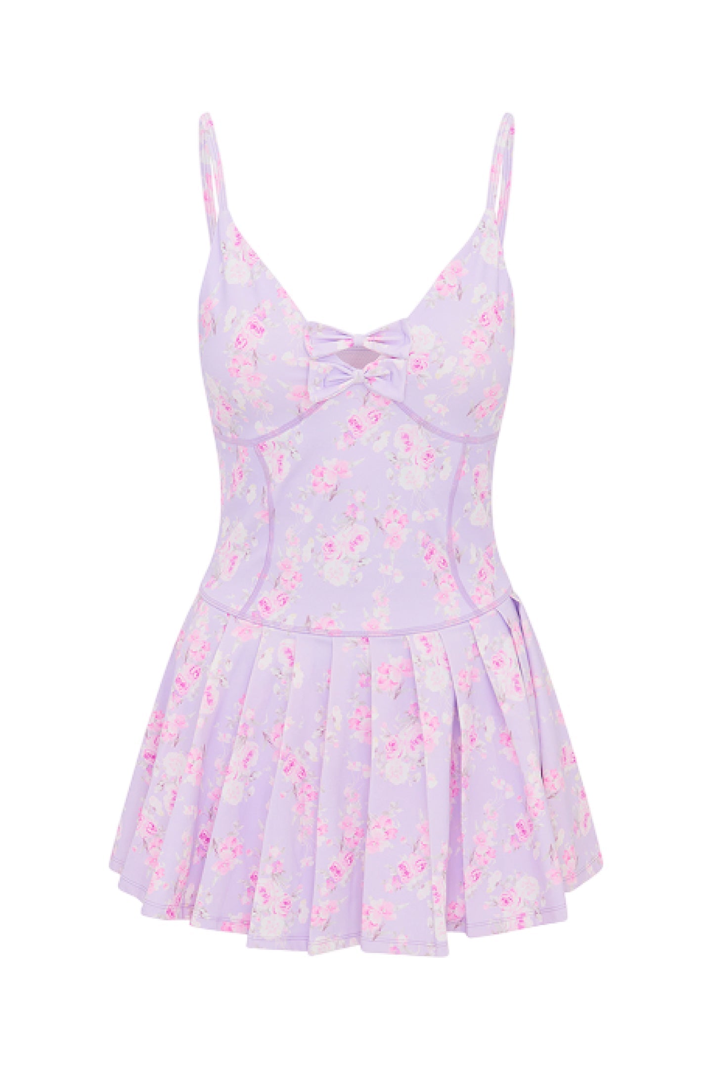 Hubert Floral Active Dress - HIBISCUS