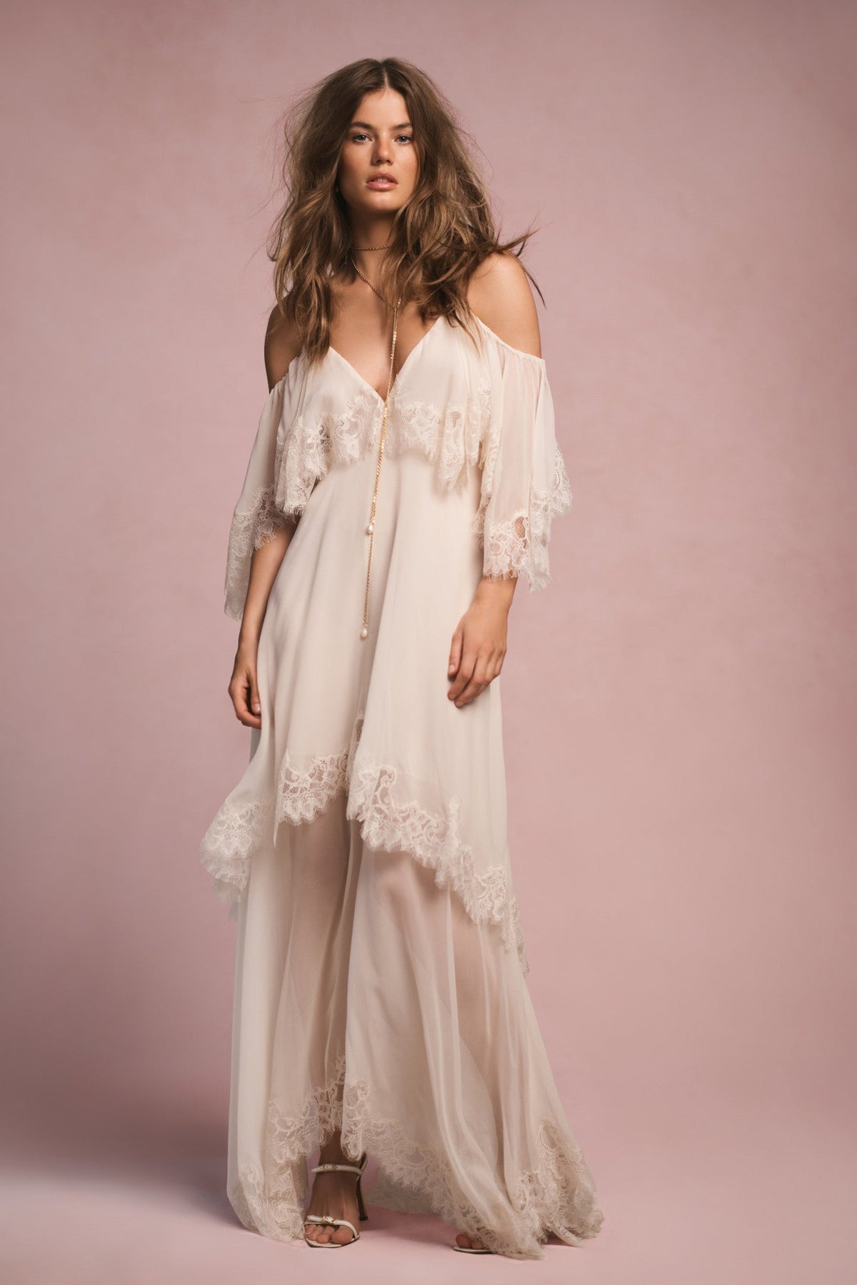 Annavelle Silk Chiffon Maxi Dress