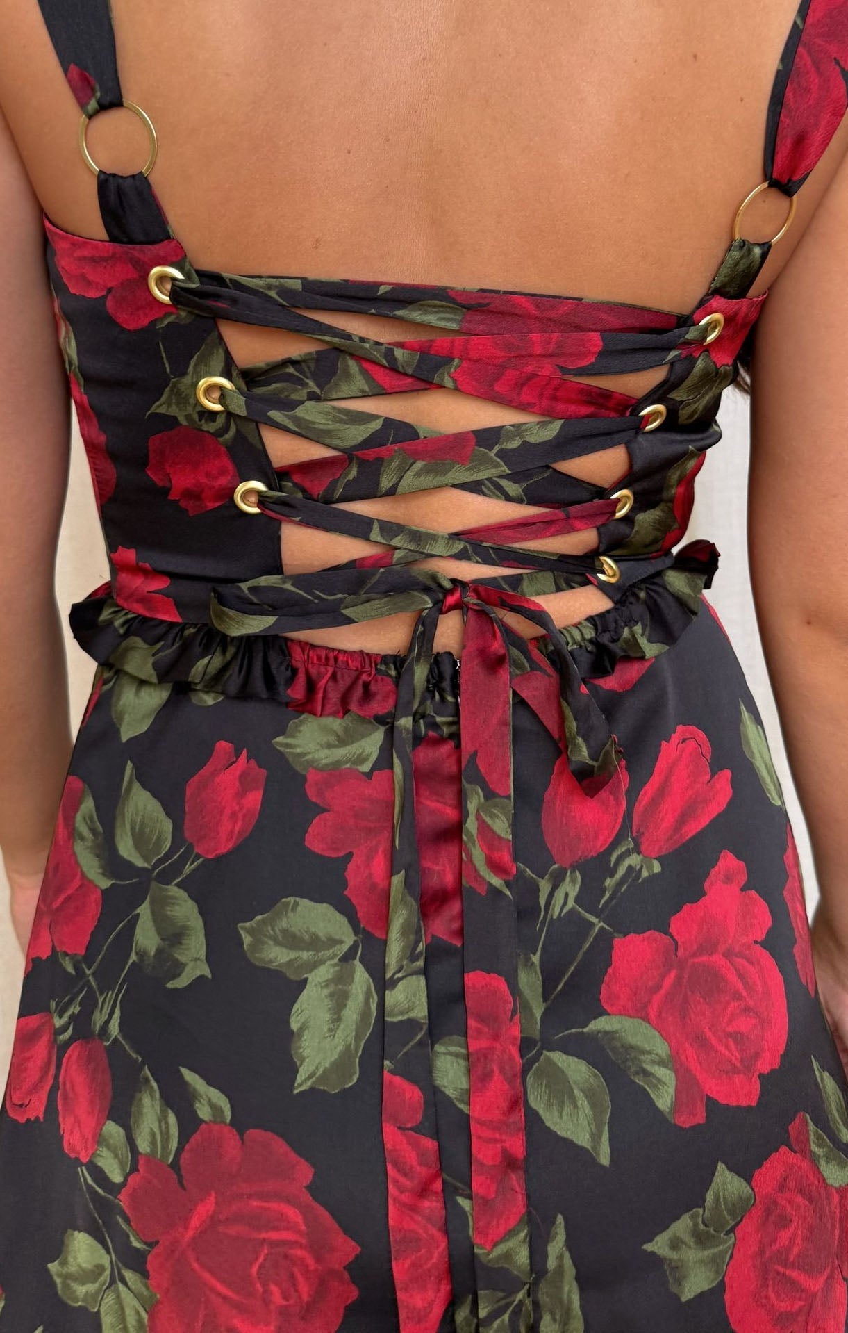 Lady Corset Dress ~ Send Me Roses