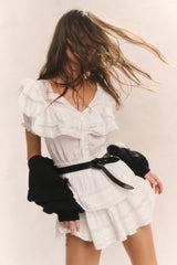 Liv Cotton Ruffled Heritage Dress