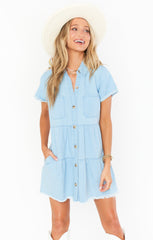 Birmingham Dress ~ Clear Skies