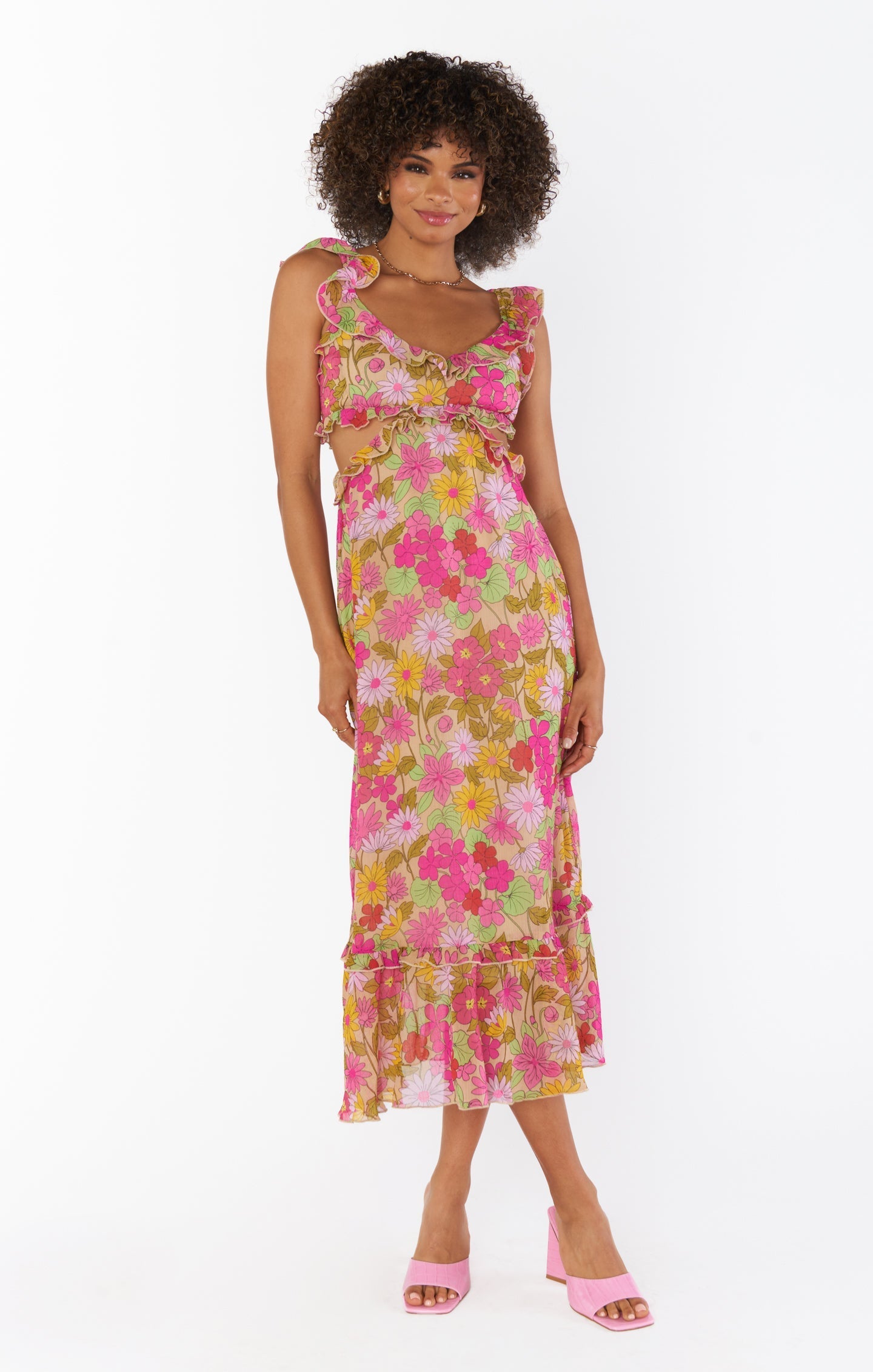 Lane Midi Dress ~ Carnaby Floral