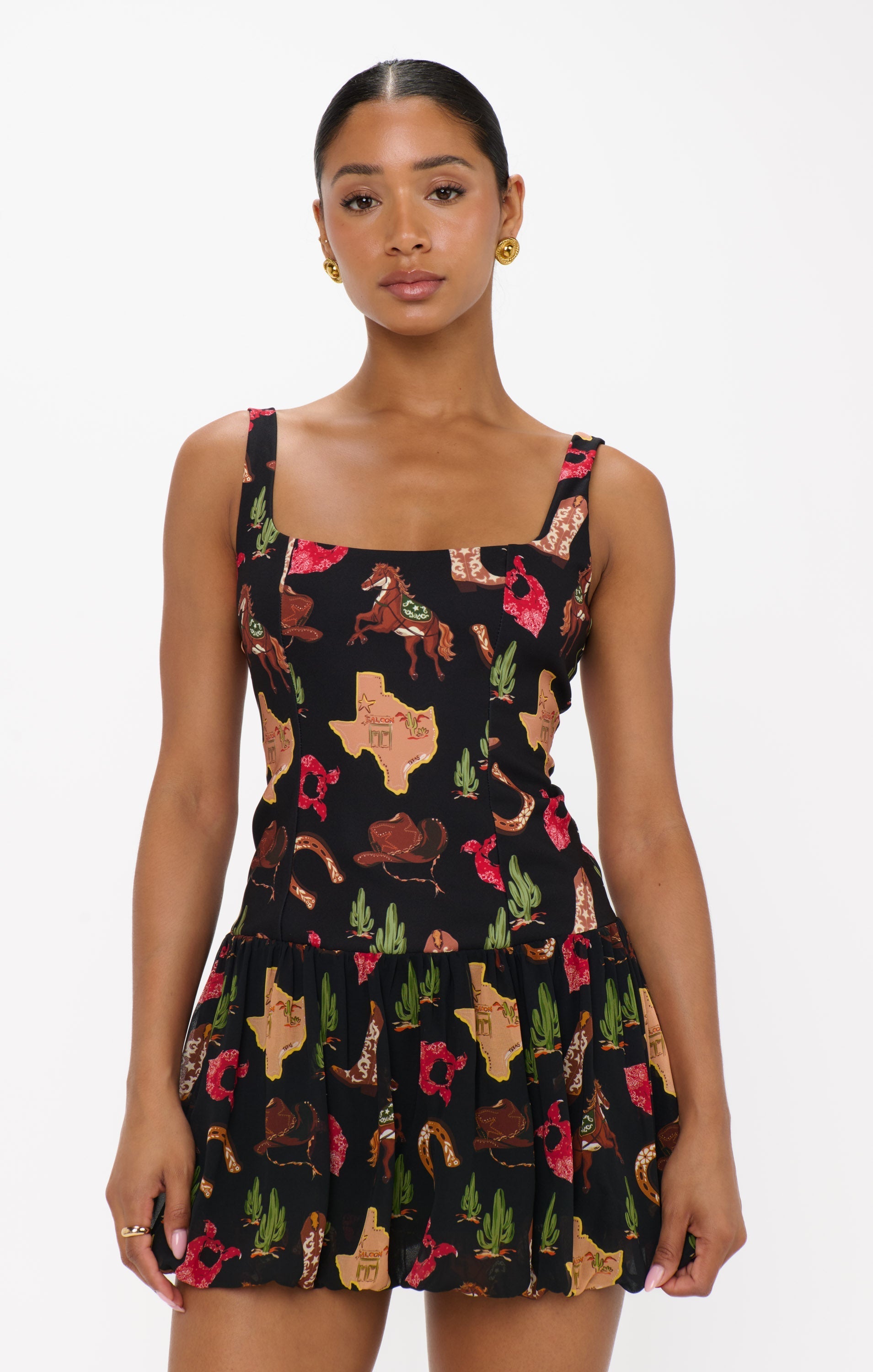 Marlo Mini Dress ~ Texas Hold Em