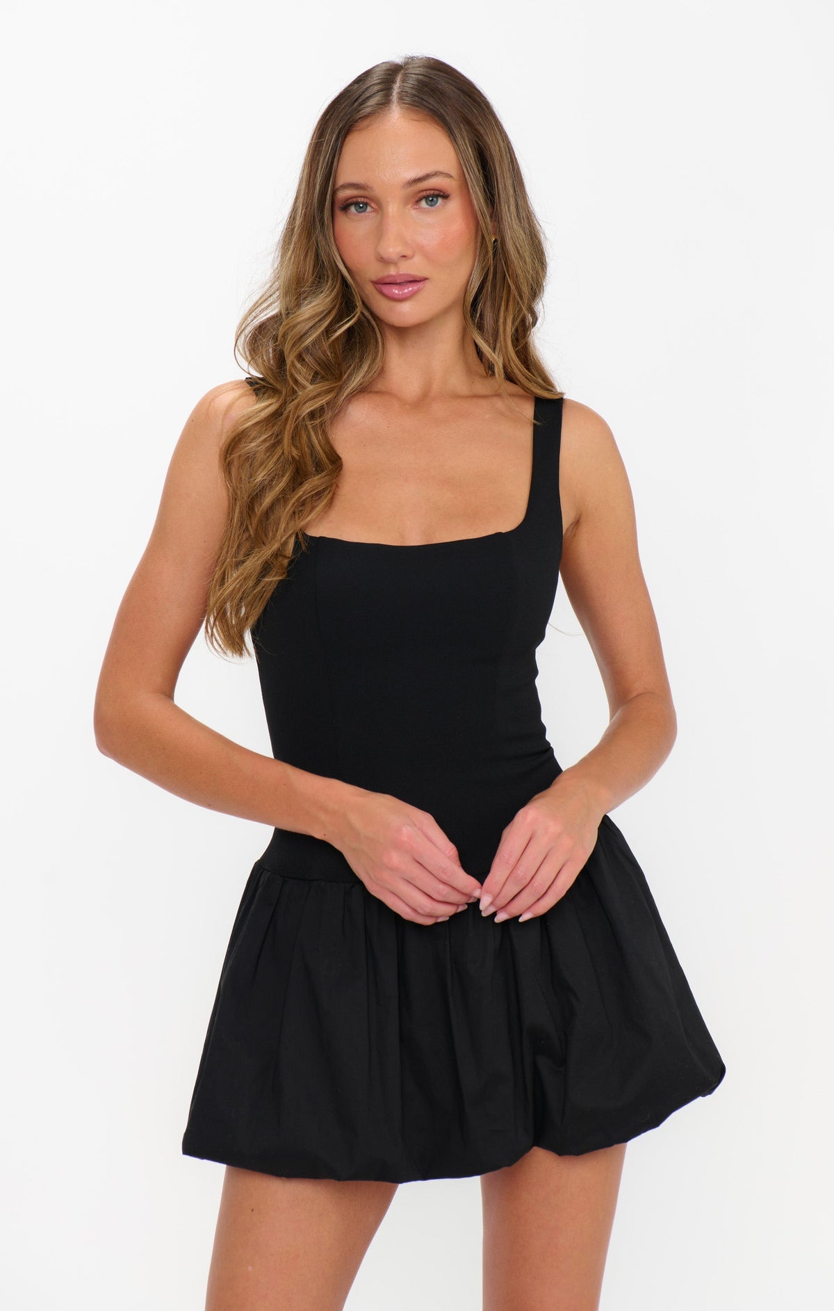 Marlo Mini Dress ~ Black