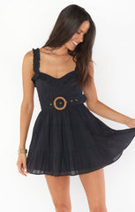 Jolene Mini Dress ~ Black